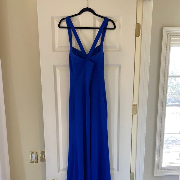 Sequin Hearts Royal Blue Formal Dress - Picture 7 of 8